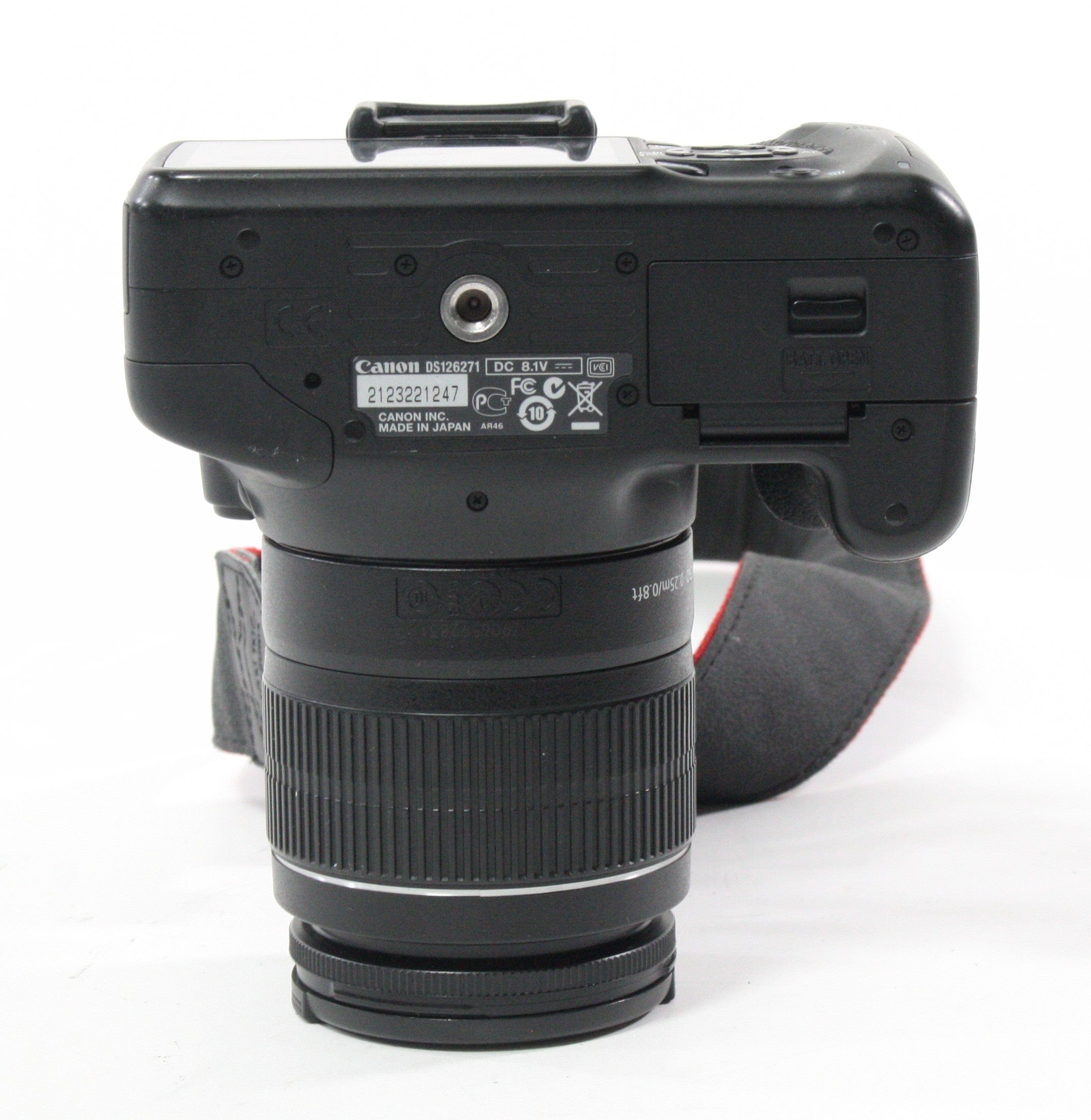 Canon Rebel T2i Digital SLR Camera with 18-55mm f/3.5-5.6 IS II Lens with Shutter Count 3,482