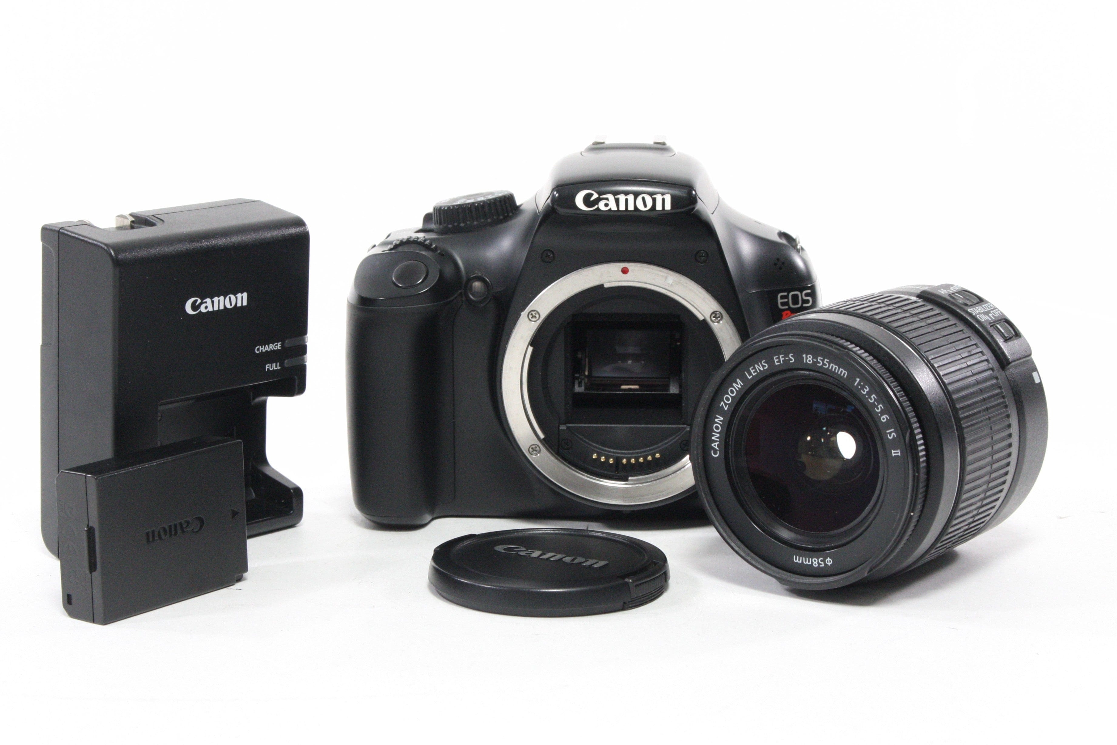 Canon Rebel T3 DSLR Camera with 18-55mm f/3.5-5.6 IS II Lens Shutter Count 8,394