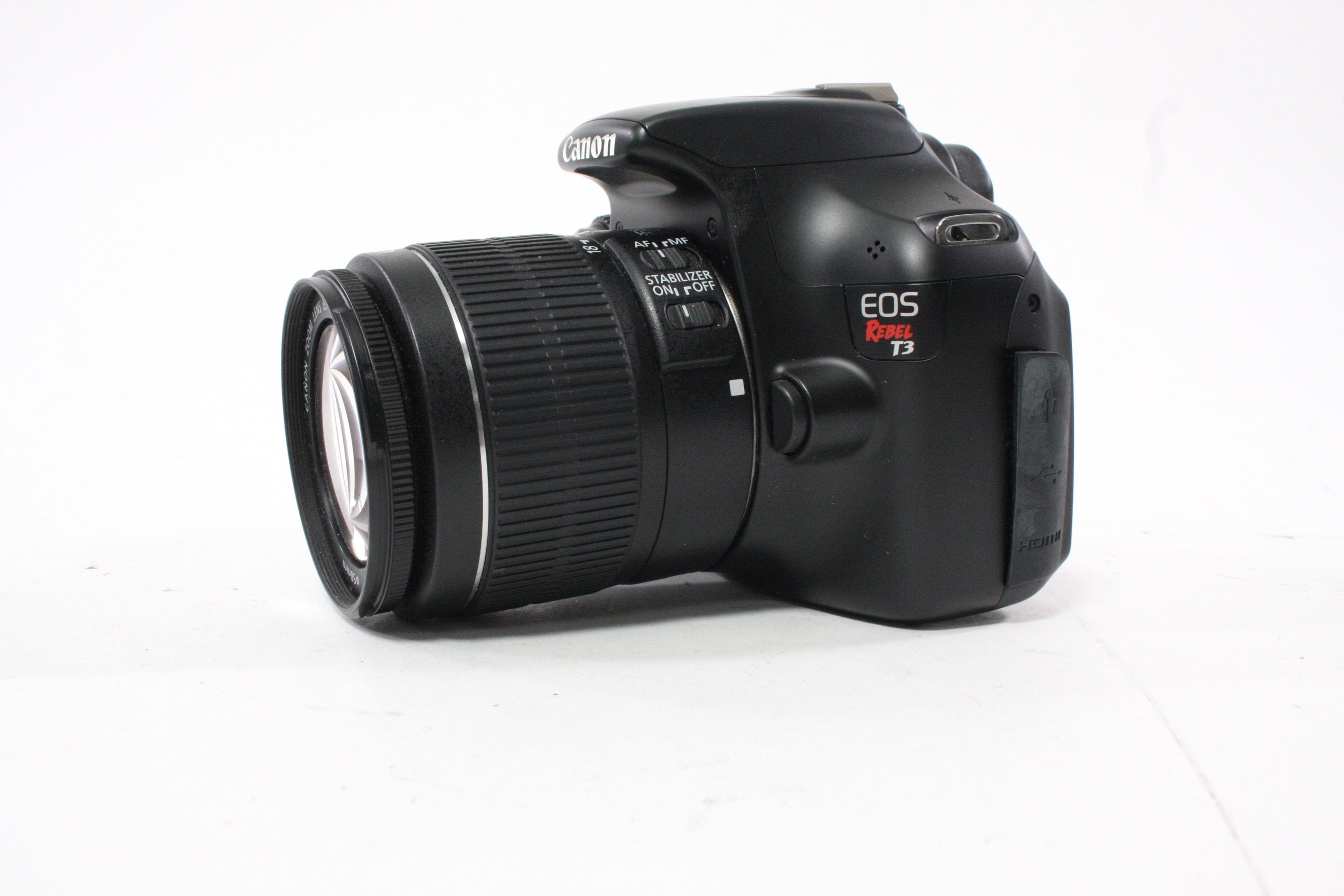 Canon Rebel T3 DSLR Camera with 18-55mm f/3.5-5.6 IS II Lens Shutter Count ONLY 259