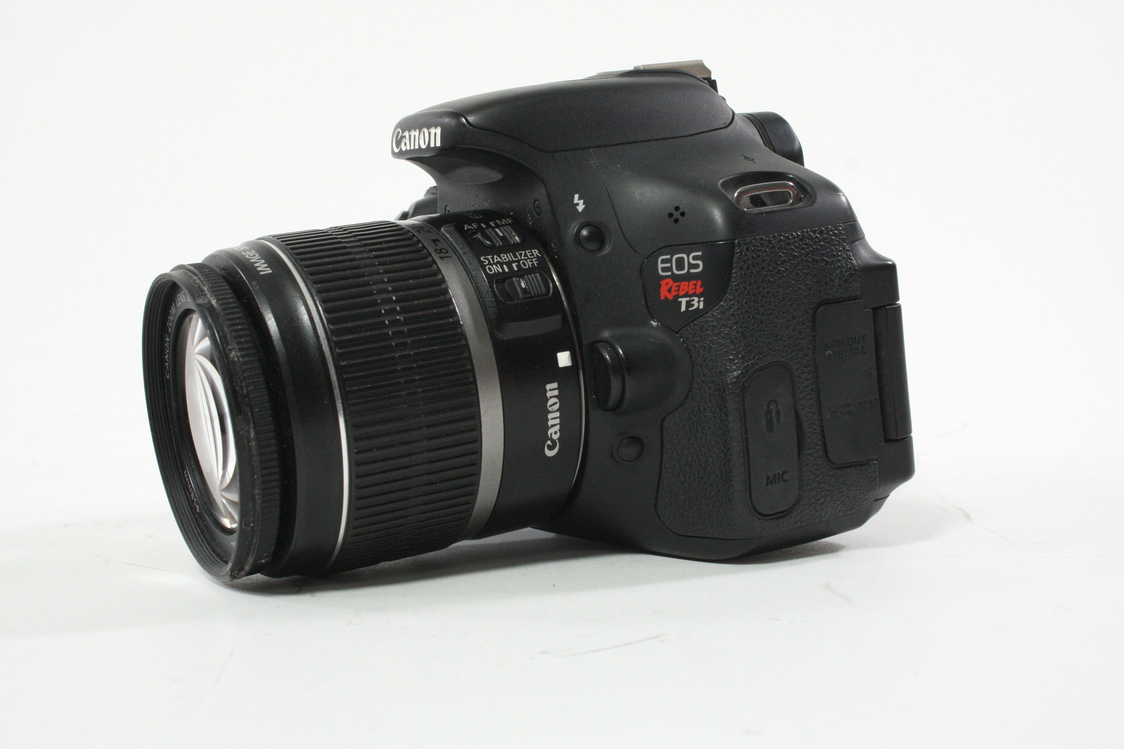 Canon Rebel T3i Digital Camera with 18-55mm f/3.5-5.6 IS II Lens Shutter Count 18,197
