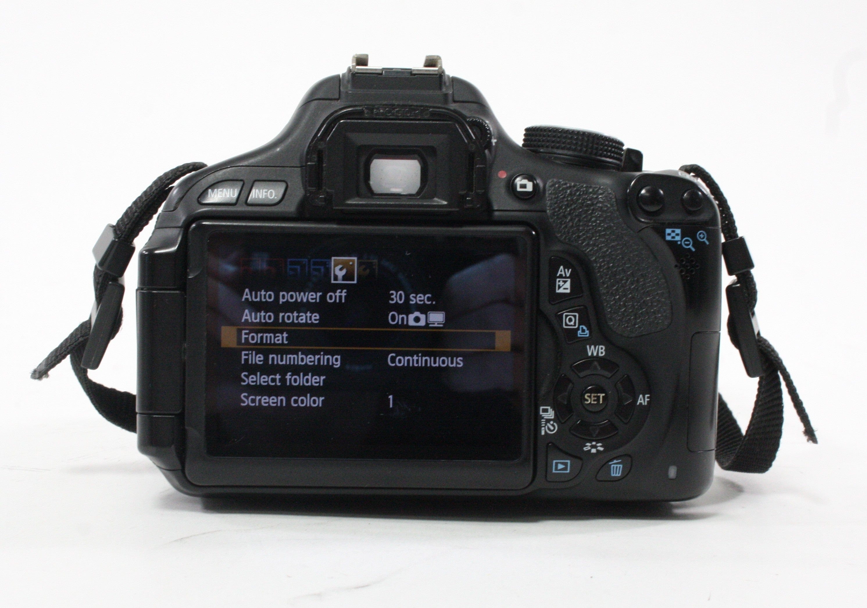 Canon Rebel T3i Digital SLR Camera with 18-58mm f/3.5-5.6 Lens Shutter Count 39,840