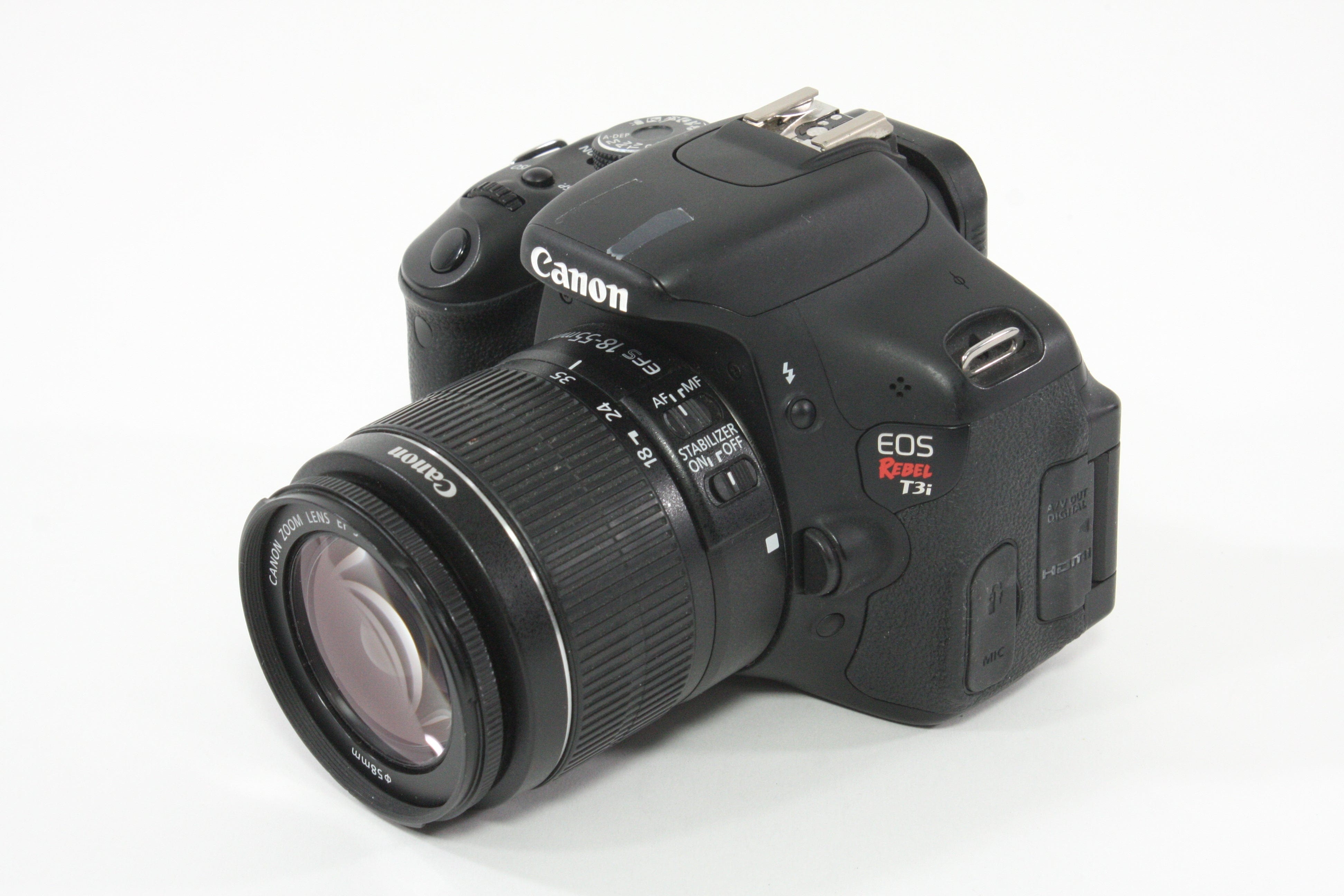 Canon Rebel T3i with 18-55mm f/3.5-5.6 IS II Lens - Shutter Count 51,575