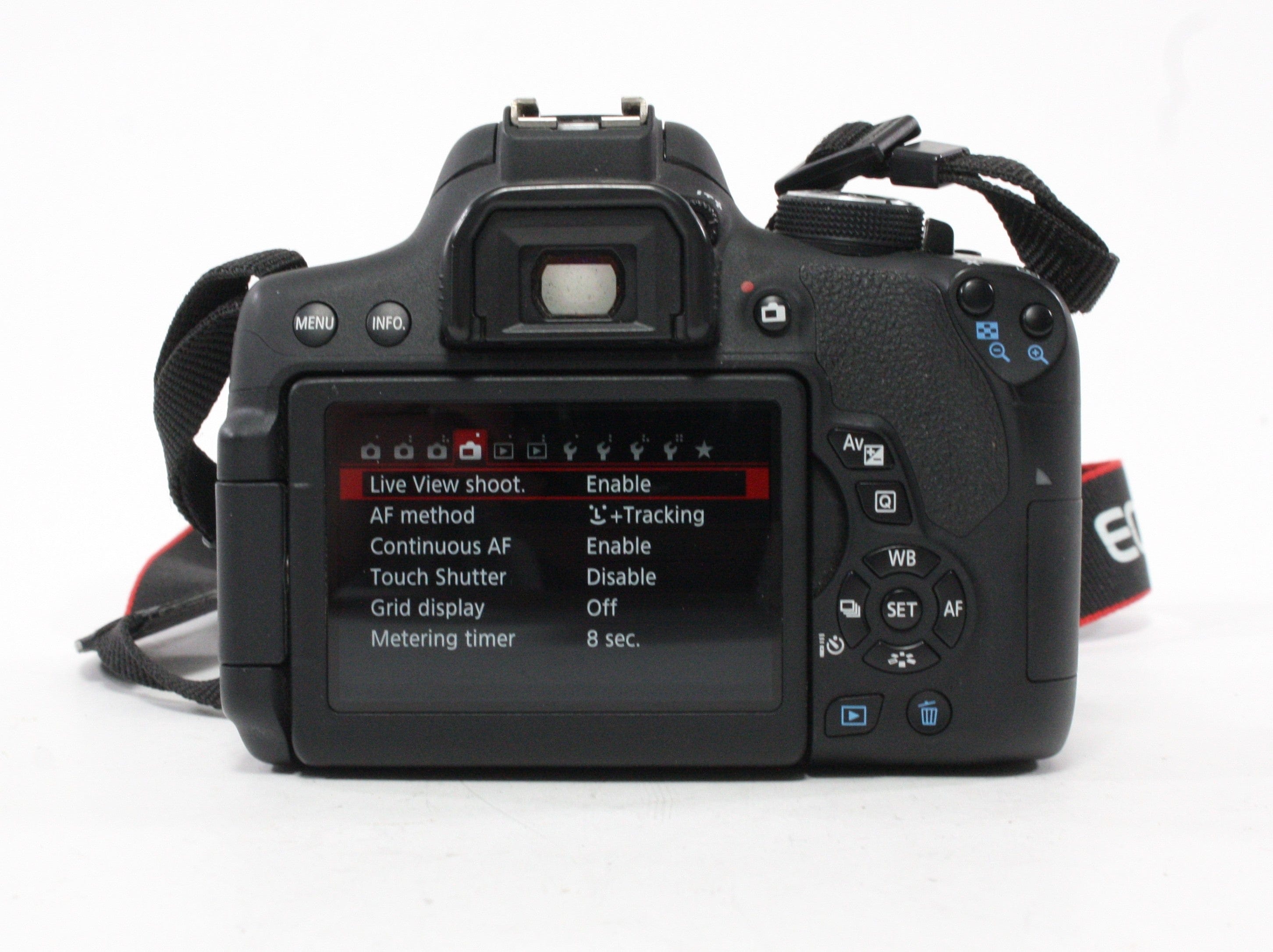 Canon Rebel T6i DSLR with 18-55mm f/3.5-5.6 IS STM Lens