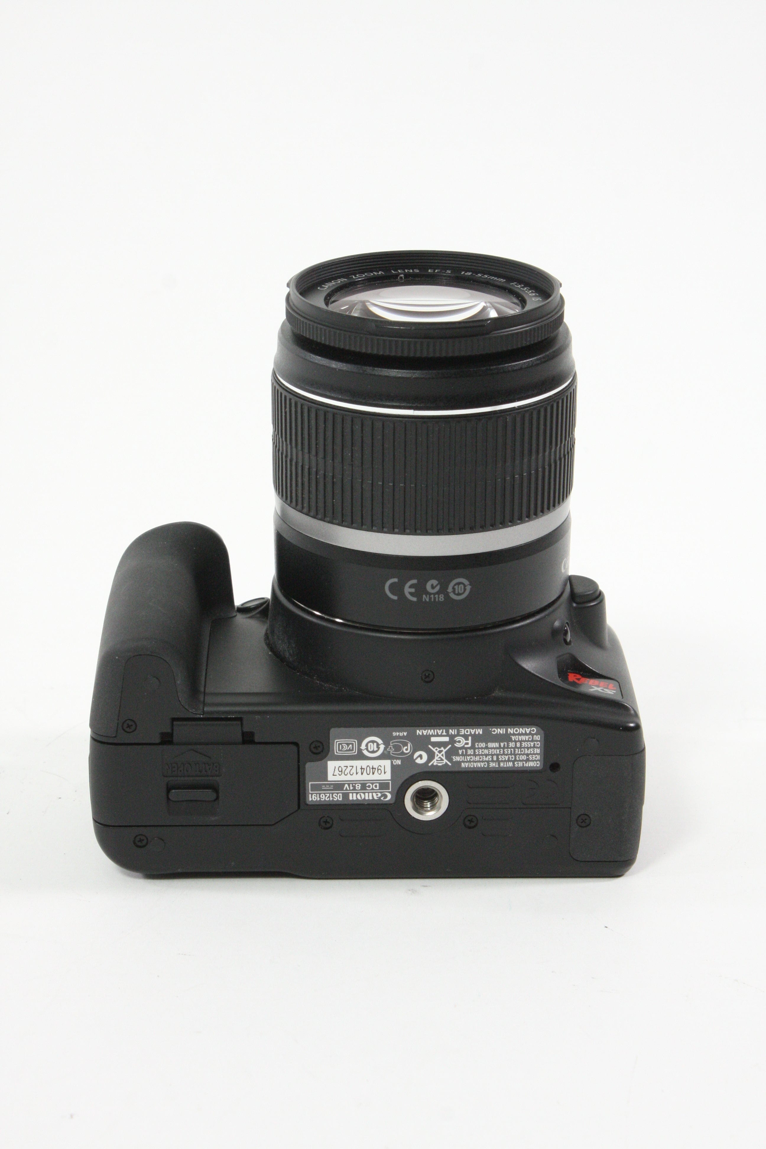 Canon Rebel XS w/ EF-S 18-55mm IS  - Shutter Count 1224