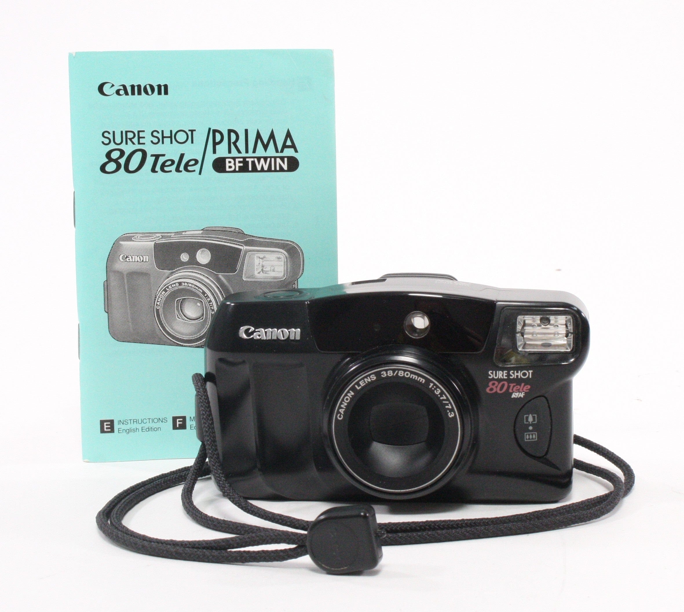 Canon Sure Shot 80 TELE 35mm Point and Shoot Camera