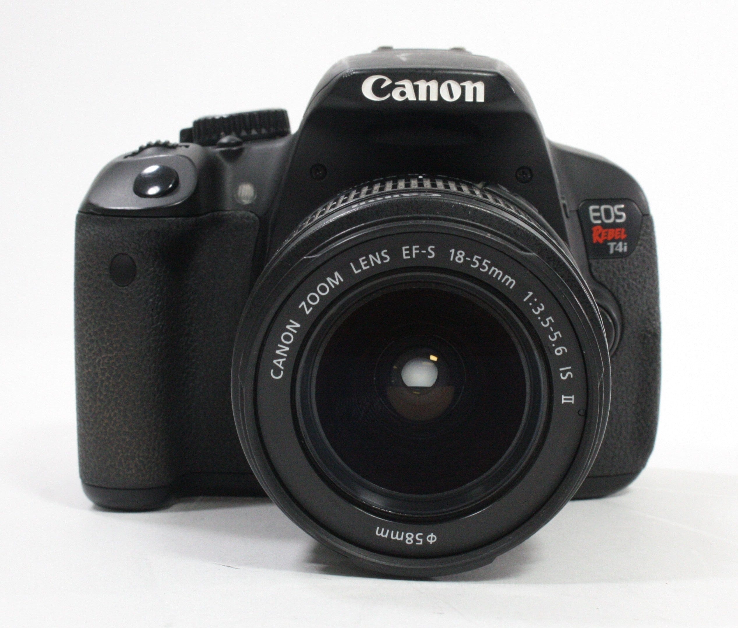 Canon T4i Digital SLR Camera with 18-55mm f/3.5-5.6 IS II Lens with Shutter Count 7,901
