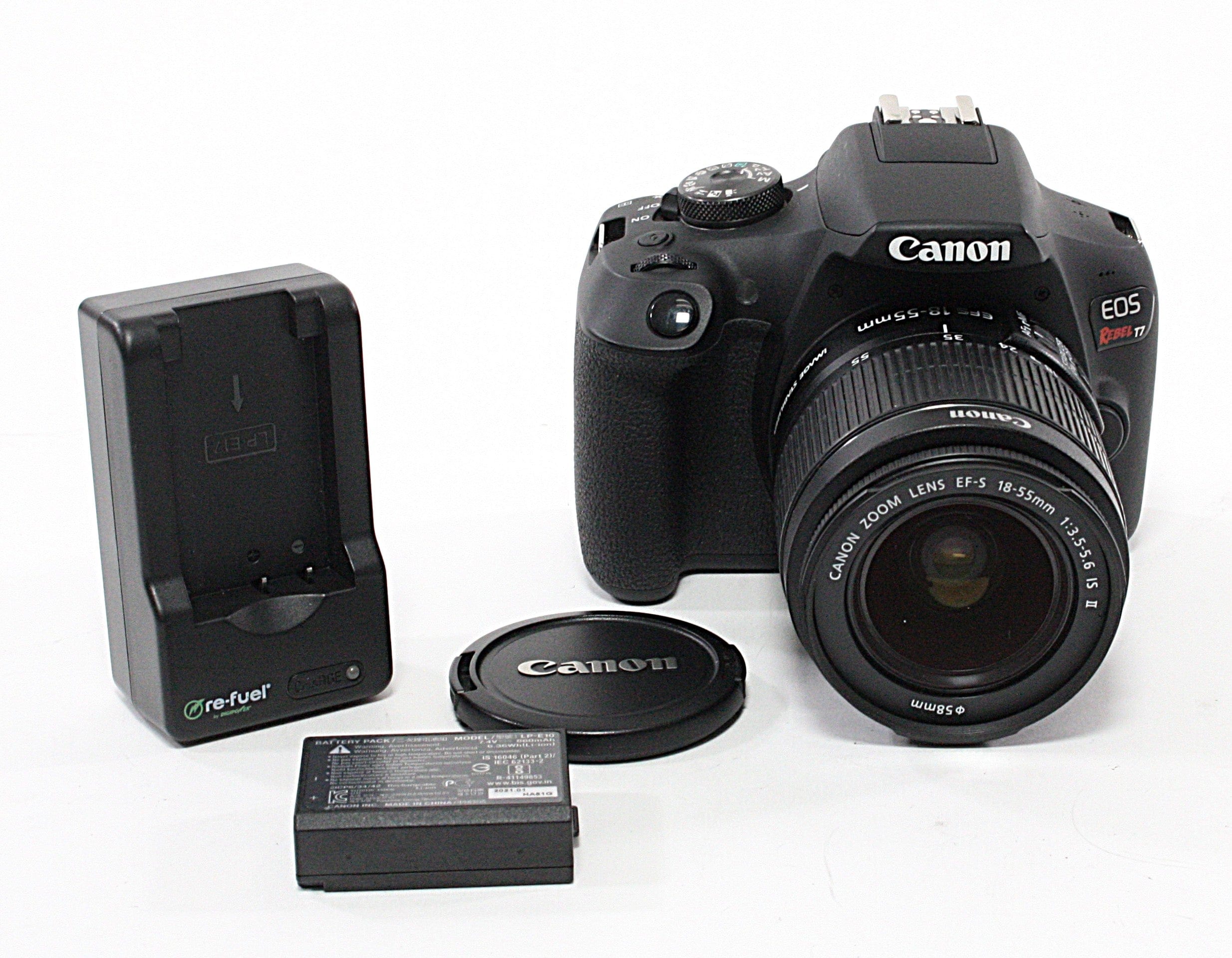Canon T7 Rebel SC 485 w 18-55mm f/3.5-5.6 EF-S