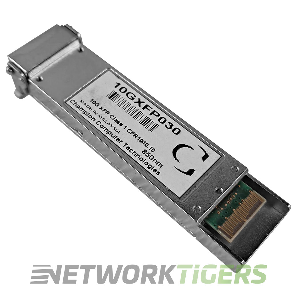 Champion 10GXFP030 10GB BASE-SR 850nm MMF CFR 1040.10 30M XFP Transceiver