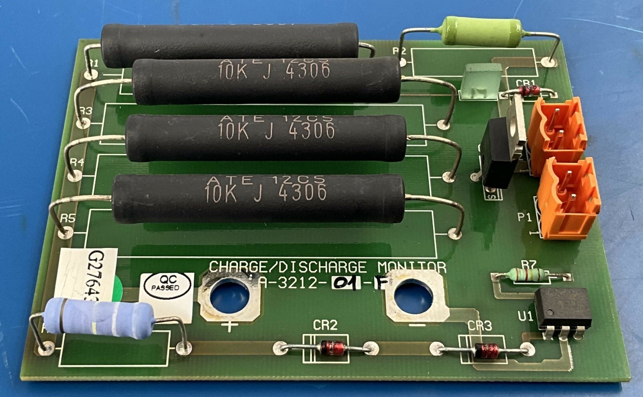CHARGE/DISCHARGE MONITOR BOARD (A-3212-01-F) GE