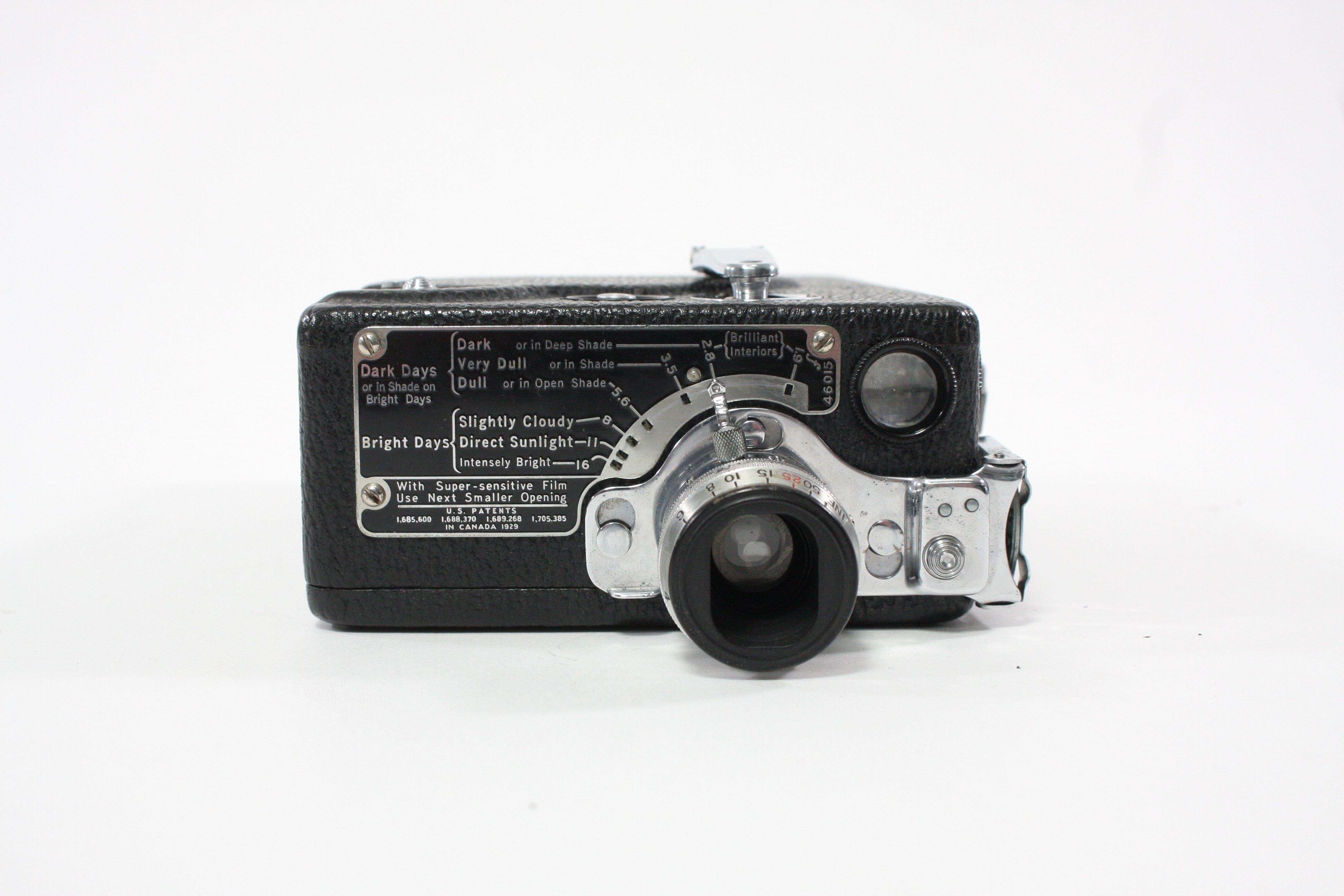 Cine-Kodak Model K Movie Camera with 16mm True-Tone Reversible Film