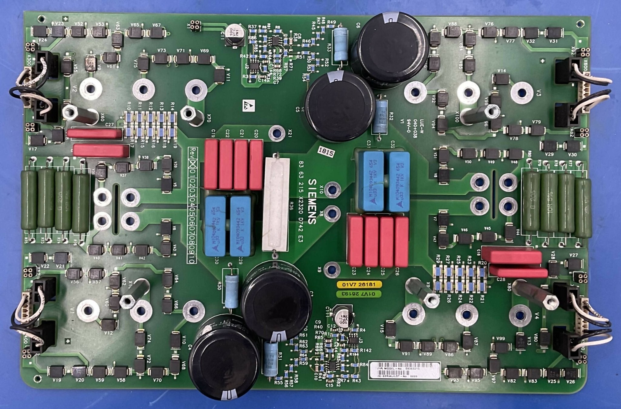 Siemens 8363215 - Circuit Board D742 CT Scanner PCB Front View | Alo Tech Solutions