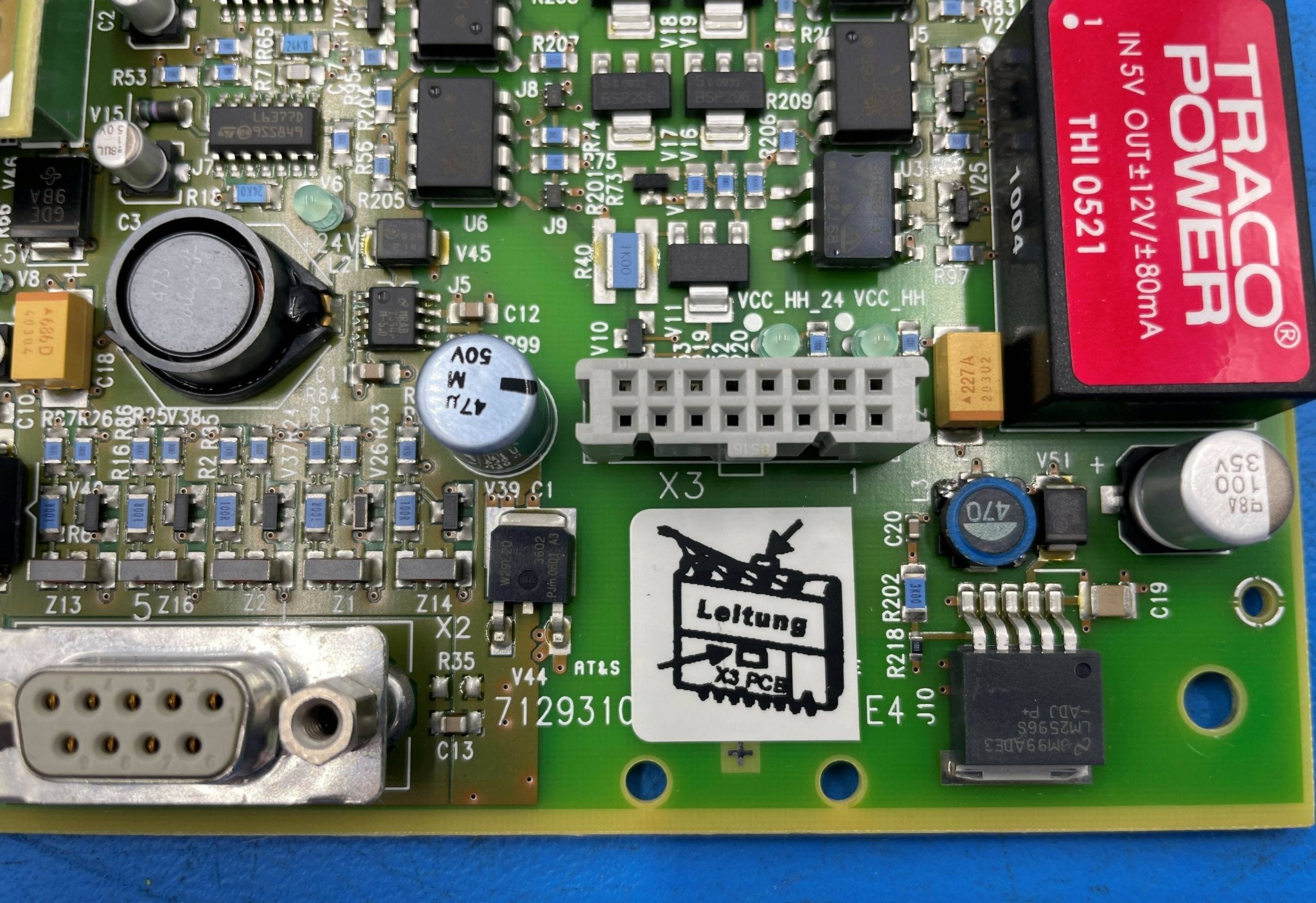 CIRCUIT BOARD W/D88 PCB (07129310/7129310 & /7129252 SIEMENS