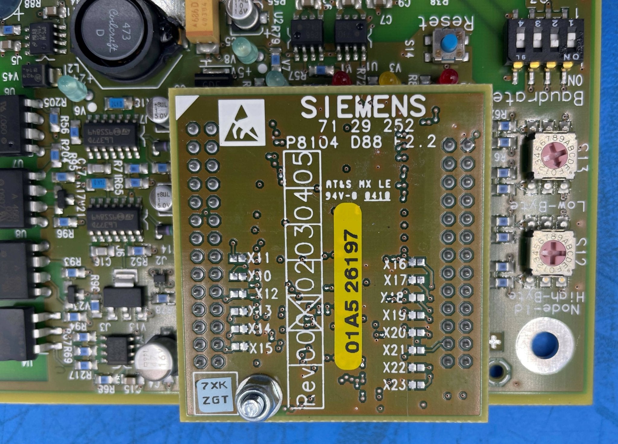 CIRCUIT BOARD W/D88 PCB (07129310/7129310 & /7129252 SIEMENS