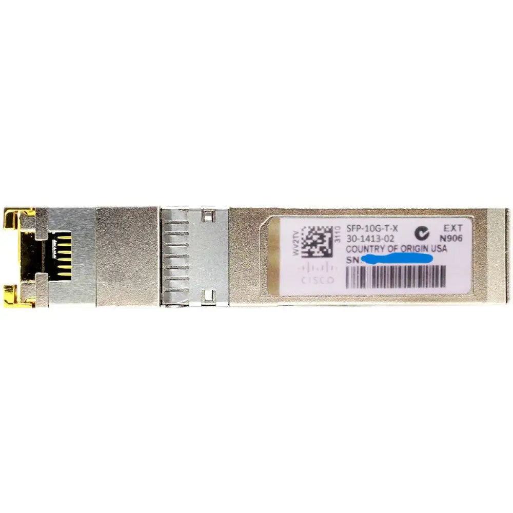 Cisco SFP-10G-T-X 10GBASE-T SFP+ Copper RJ-45 Transceiver Module 30m - New