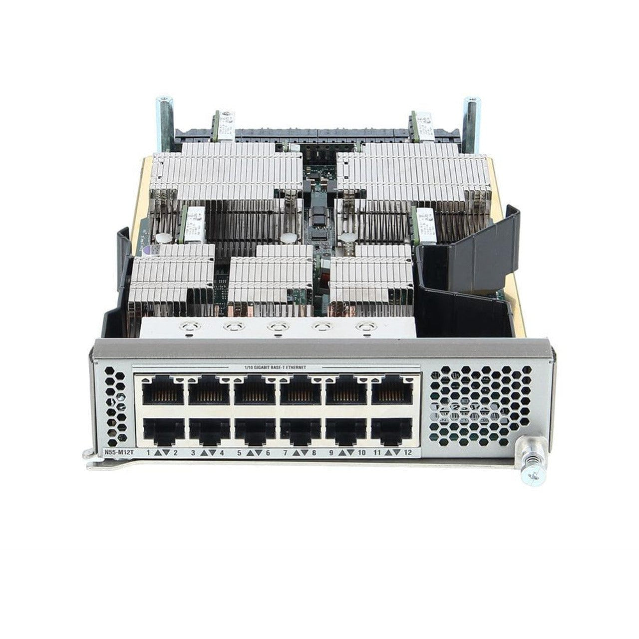 Cisco 12-port 10G BASE-T Ethernet Module only supported on 5596T chassis - N55-M12T - Refurbished