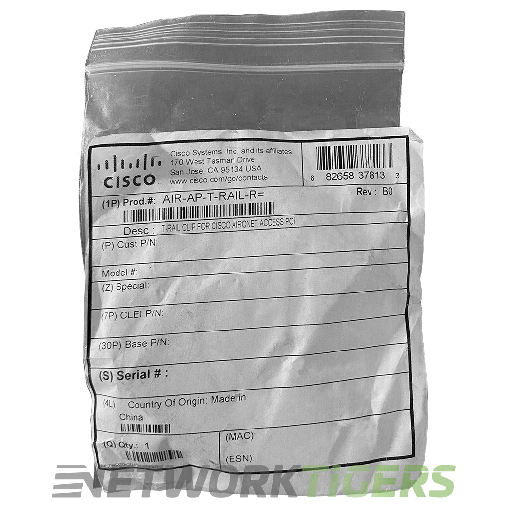 NEW Cisco AIR-AP-T-RAIL-R Ceiling Grid Recessed Clip