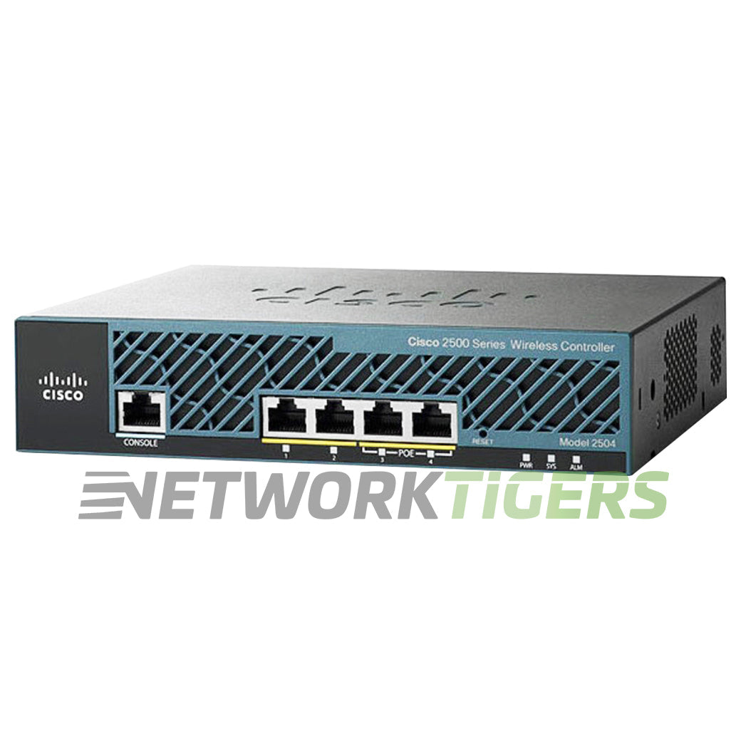 Cisco AIR-CT2504-25-K9 2500 Series 25 Node Wireless Lan Controller