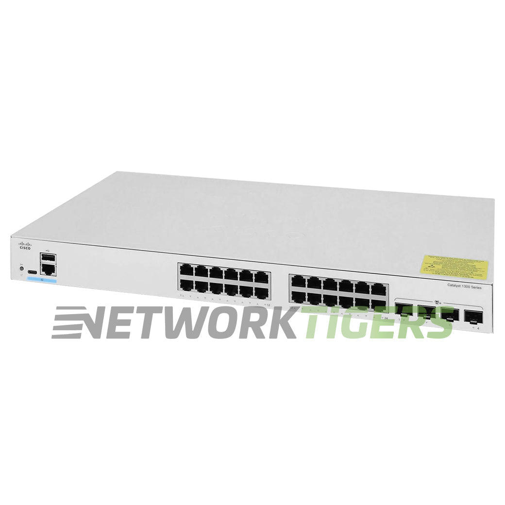 Cisco C1300-24T-4X Catalyst 1300 24x 1GB RJ-45 4x 10GB SFP+ Switch