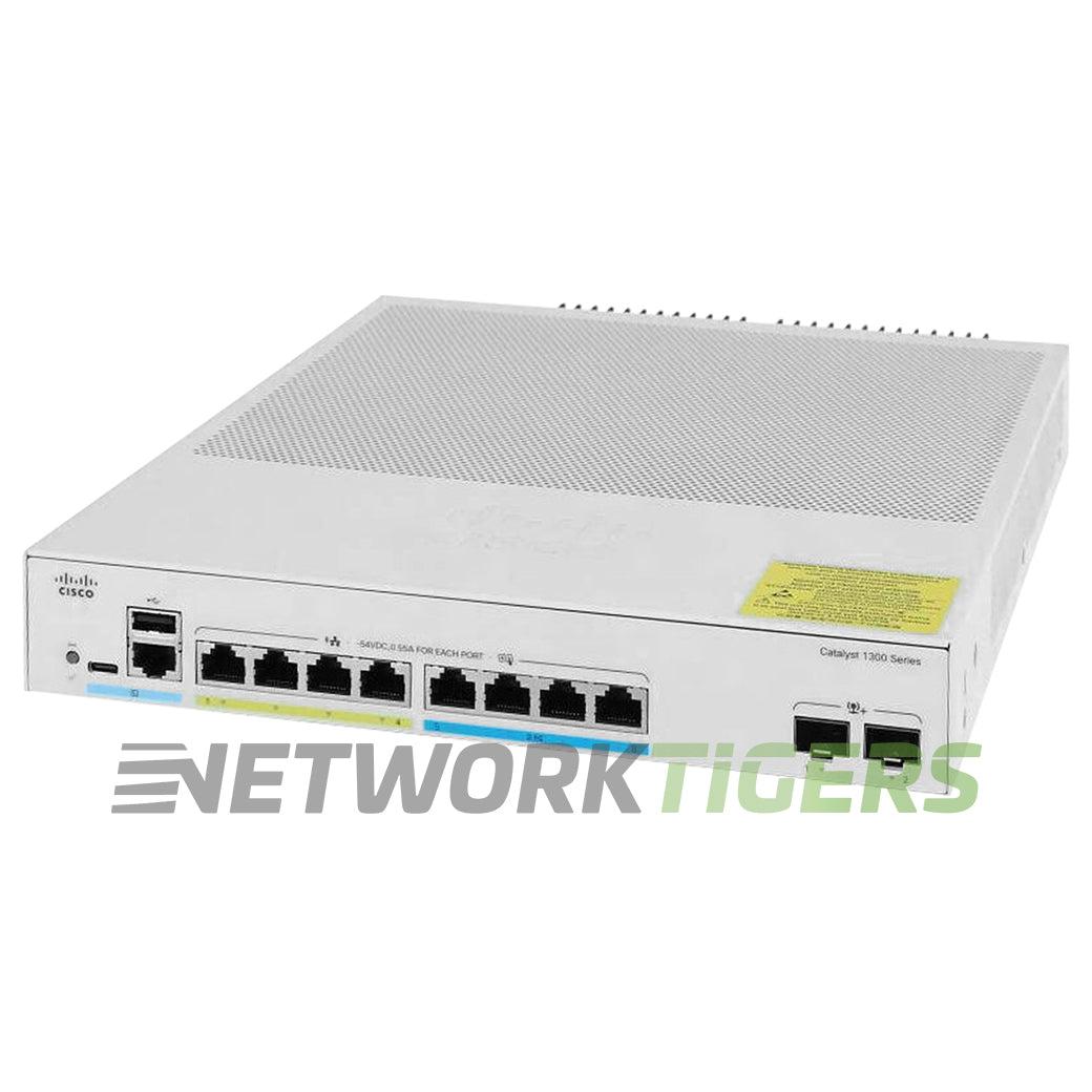 Cisco C1300-8MGP-2X Catalyst 1300 8x MultiGB PoE+ RJ-45 2x 10GB SFP+ Switch