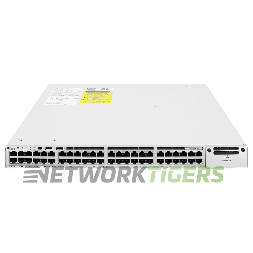 NEW Cisco C9200-48P-E 48x 1GB PoE+ RJ45 1x Mod Slot Switch