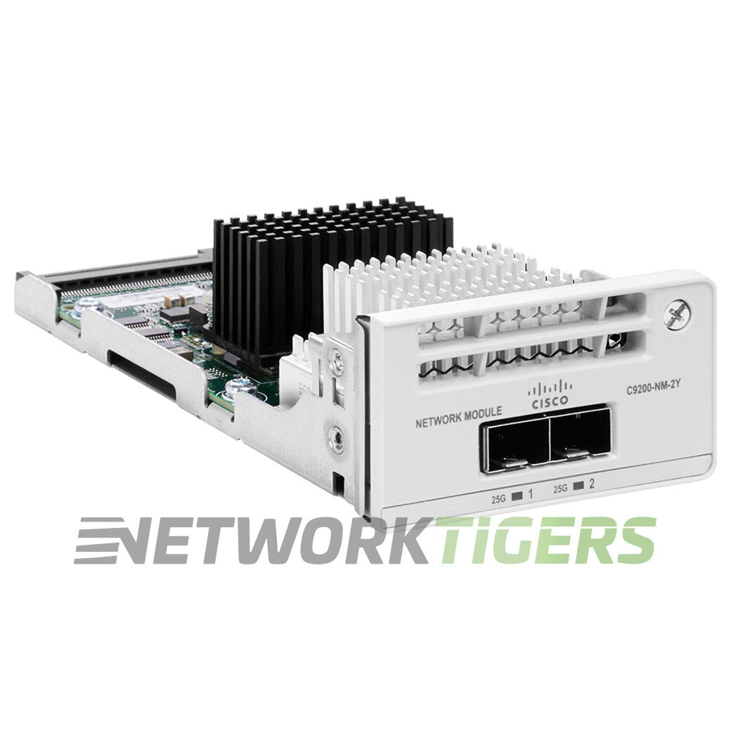 NEW Cisco C9200-NM-2Y Catalyst 9200 2x 25GB SFP28 Switch Module