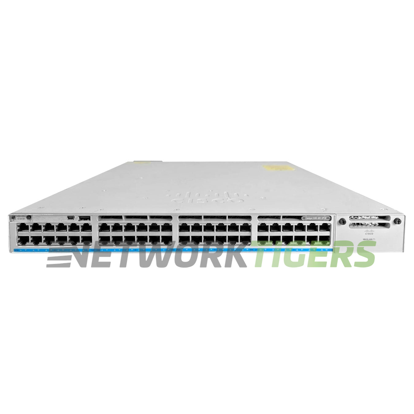 NEW Cisco C9300-48UN-A 48x 5GB UPoE RJ45 1x Module Slot NA Switch