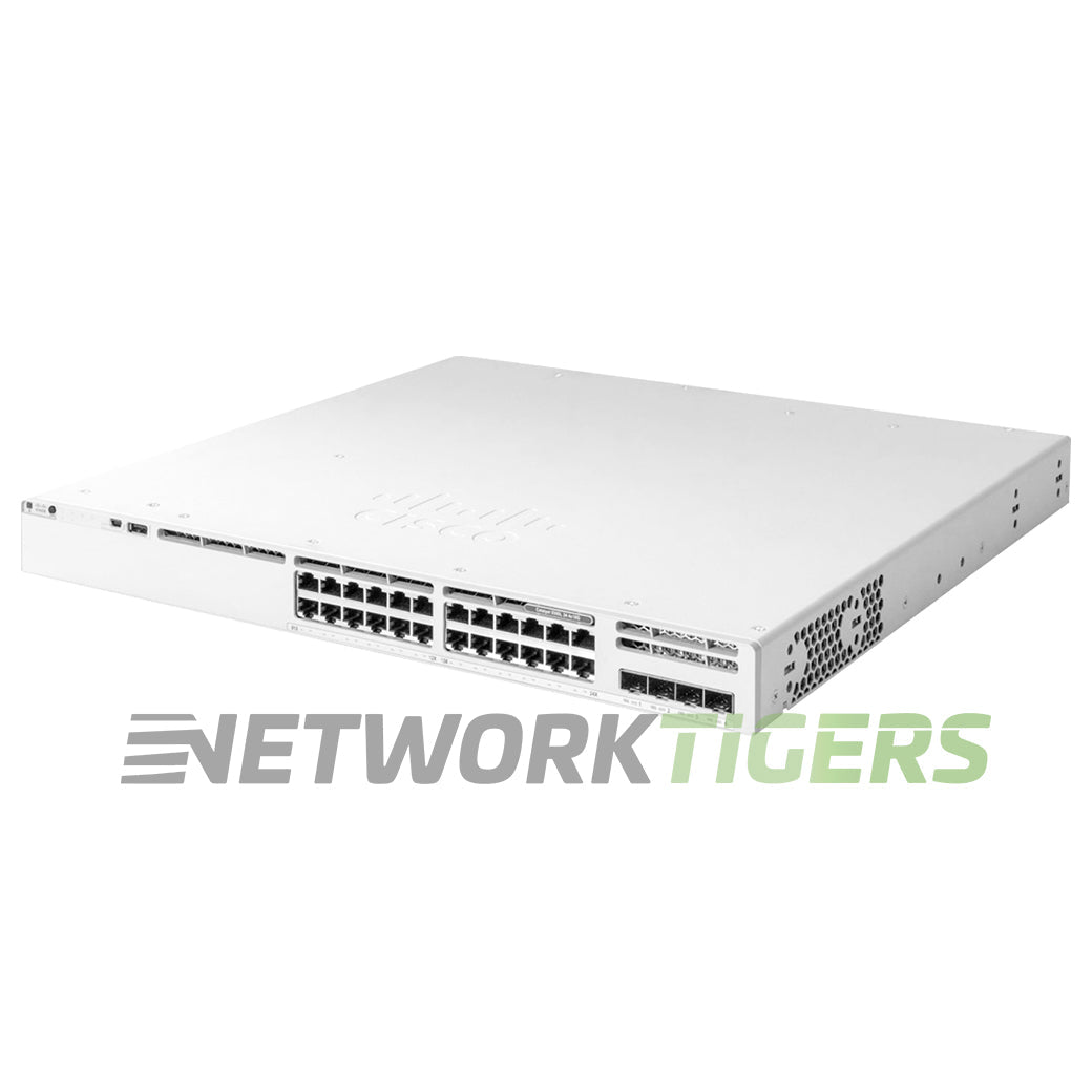 NEW Cisco C9300L-24P-4G-E Catalyst 9300L 24x 1GB PoE+ RJ45 4x 1GB SFP Switch