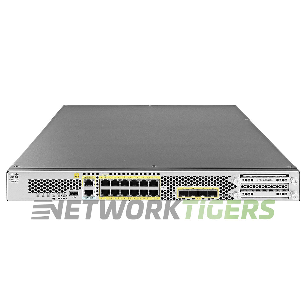 Cisco FPR2130-NGFW-K9 Firepower 2100 Series 12x 1GB RJ45 1x NM NGFW Firewall