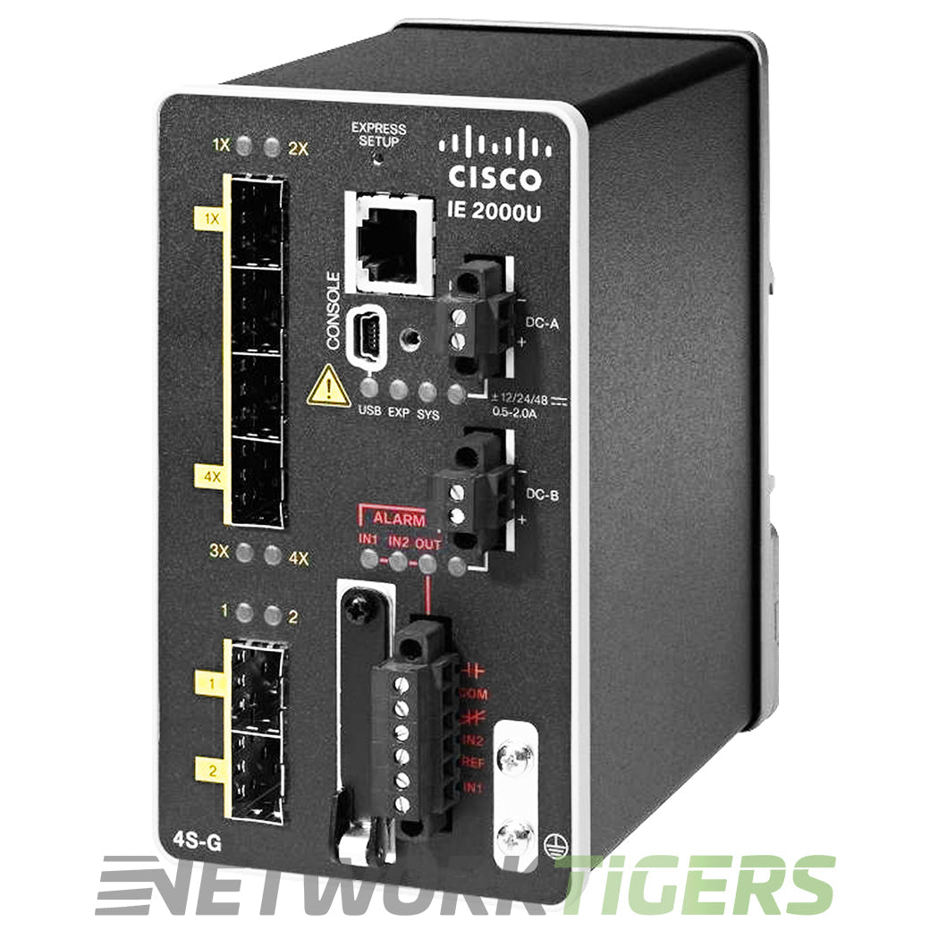NEW Cisco IE-2000-4TS-G-B IE 2000 4x FE RJ45 2x 1GB SFP Switch