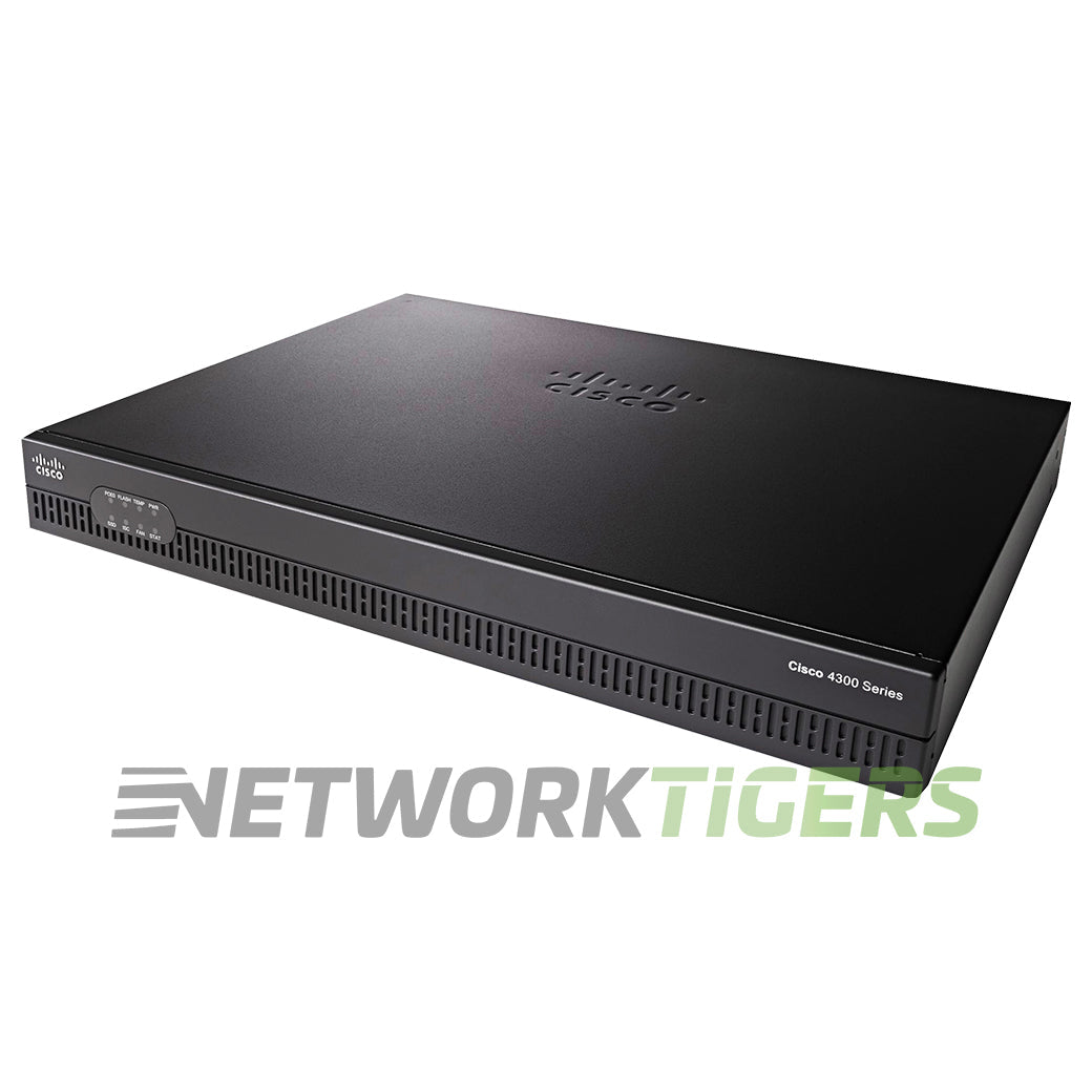 NEW Cisco ISR4321/K9 Integrated Services 4321 Router (No Clock Issue)
