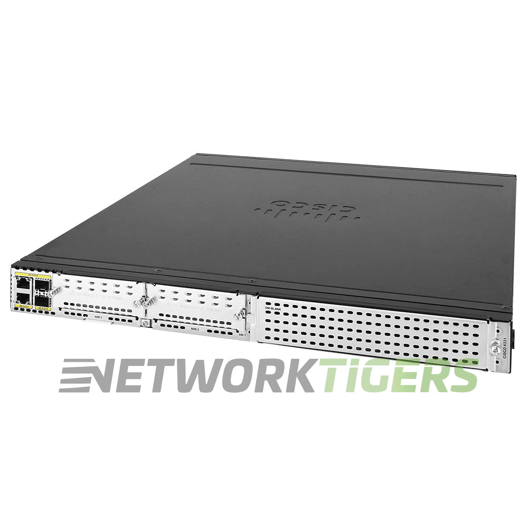 Cisco ISR4331/K9 Integrated Services 4331 Router (No Clock Issue)