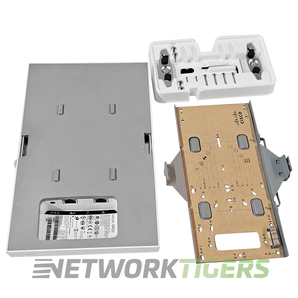 NEW Cisco Meraki MR53-HW Wi-Fi 5 802.11ac Internal Ant Unclaimed WAP w/ Mounts