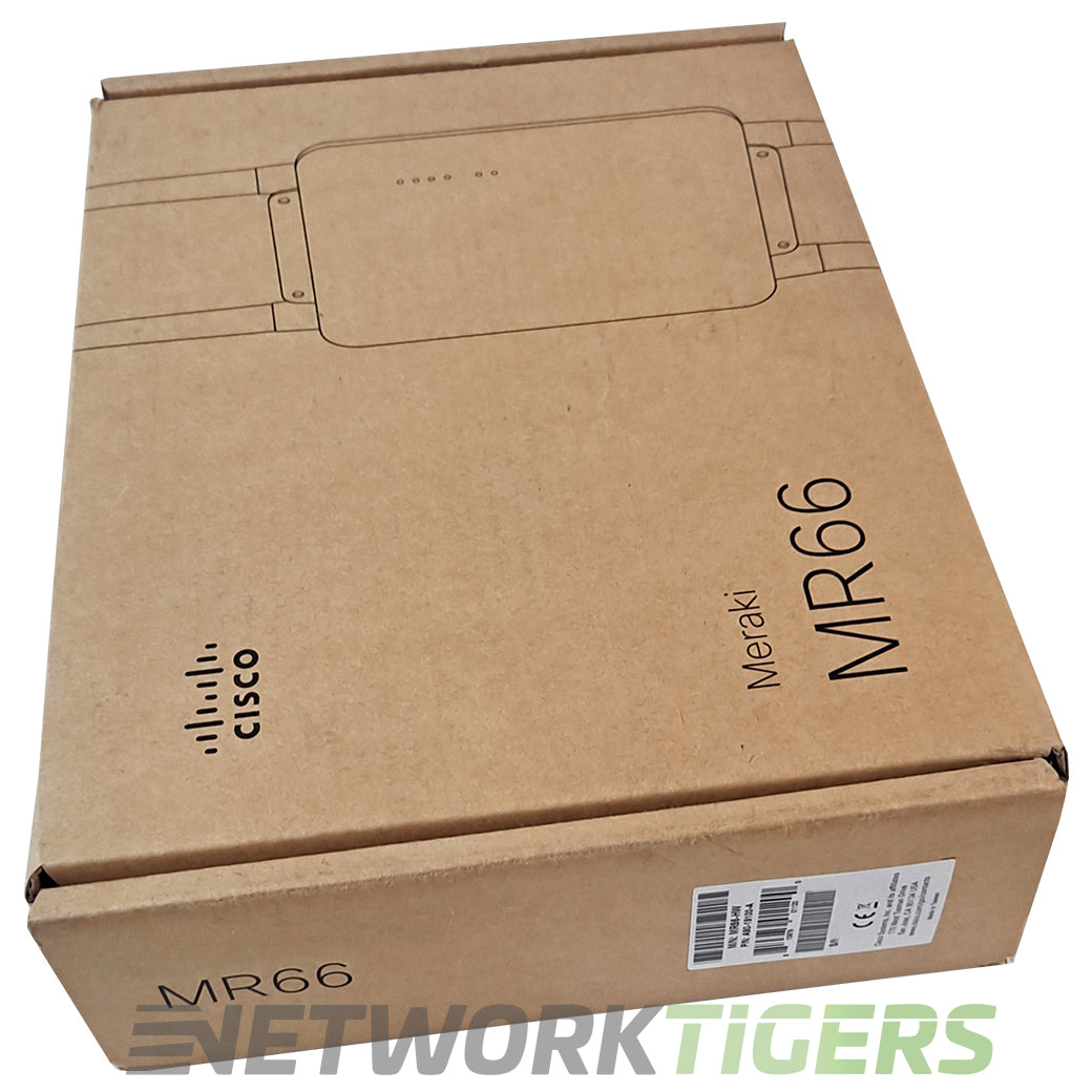 NEW Cisco Meraki MR66-HW Dual Radio 2x2 802.11n MIMO Unclaimed Outdoor WAP
