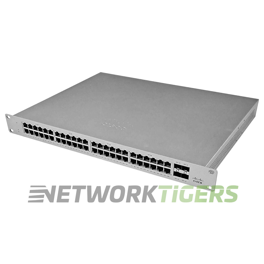 Cisco Meraki MS125-48FP-HW 48x 1GB PoE+ RJ45 4x 10GB SFP+ Unclaimed Switch