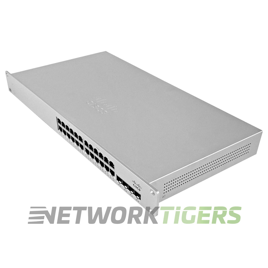 Cisco Meraki MS210-24P-HW 24x 1GB PoE+ RJ45 4x 1GB SFP Unclaimed Switch
