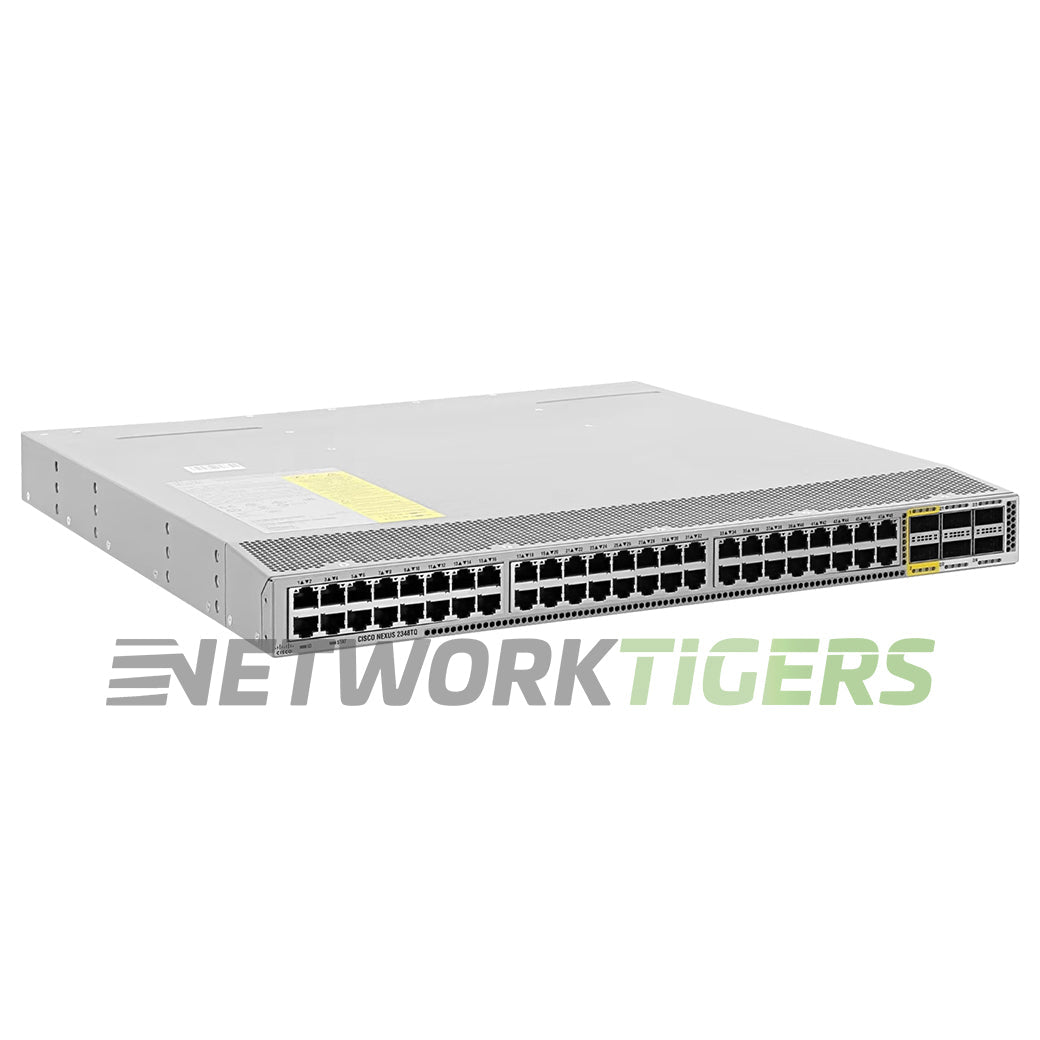 NEW Cisco N2K-C2348TQ-E 48x 10GB Copper 6x 40GB QSFP+ F-B Air Fabric Extender