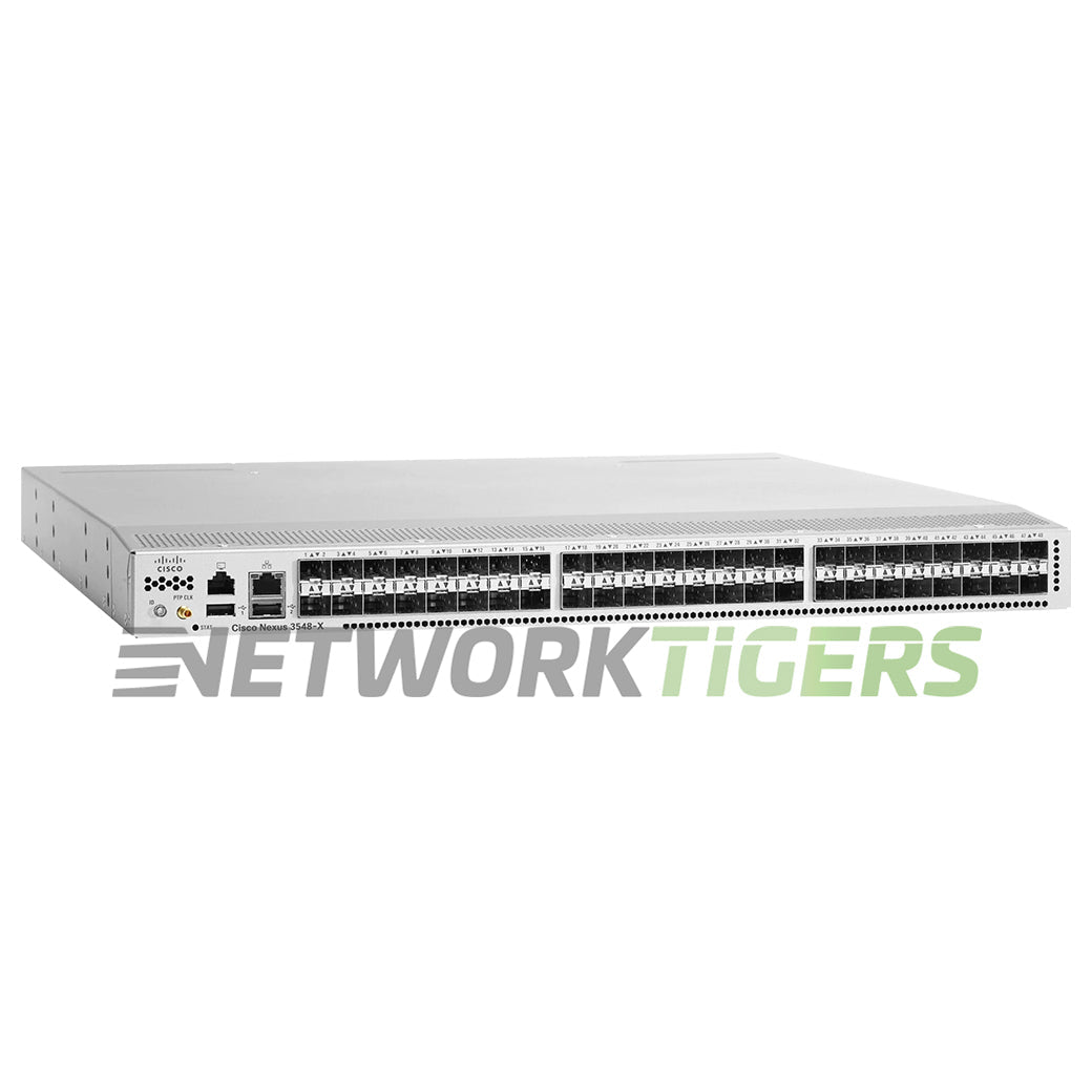 NEW Cisco N3K-C3548P-XL 48x 10 Gigabit SFP+ Front-to-Back Airflow Switch