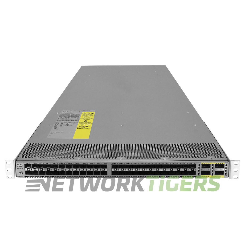 Cisco N6K-C6001-64T 48x 10GB Copper 4x 40GB QSFP Back-to-Front Airflow Switch
