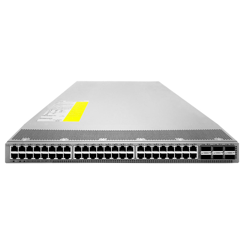 Cisco Nexus 9300 48x MultiGB 6x QSFP28 Switch (N9K-C93108TC-FX3P