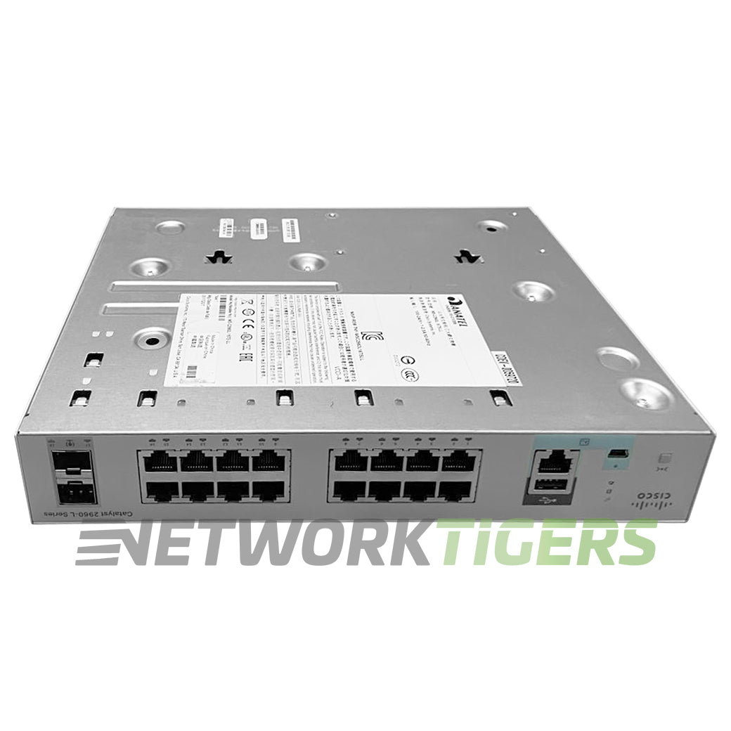 Cisco WS-C2960L-16TS-LL Catalyst 2960L 16x 1GB RJ-45 2x 1GB SFP Switch