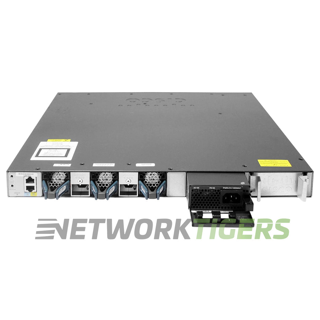 Cisco WS-C3650-12X48UQ-S (36x 1GB 12x MultiGB) UPoE RJ45 4x 10GB SFP+ Switch