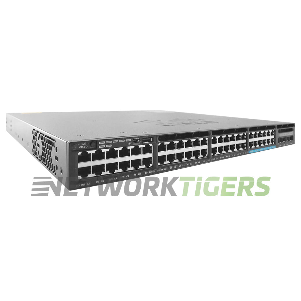 Cisco WS-C3650-12X48UQ-S (36x 1GB 12x MultiGB) UPoE RJ45 4x 10GB SFP+ Switch