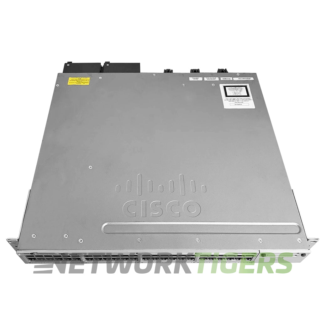 Cisco WS-C3850-48F-L 48x 1GB PoE+ RJ45 1x Expansion Module Slot Switch