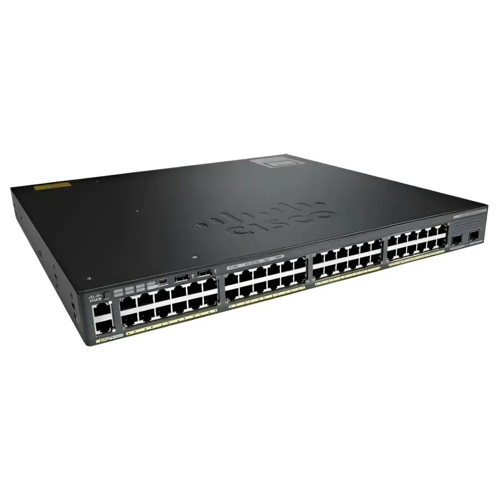 Cisco Catalyst 2960XR-48FPD-I 48-Port PoE+ Gigabit Managed Switch WS-C2960XR-48FPD-I - Refurbished