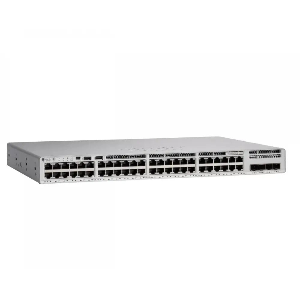 Cisco C9200L-48P-4X-A Catalyst 9200L 48-Port PoE+ 4x10G SFP+ Switch Network Advantage - Refurbished