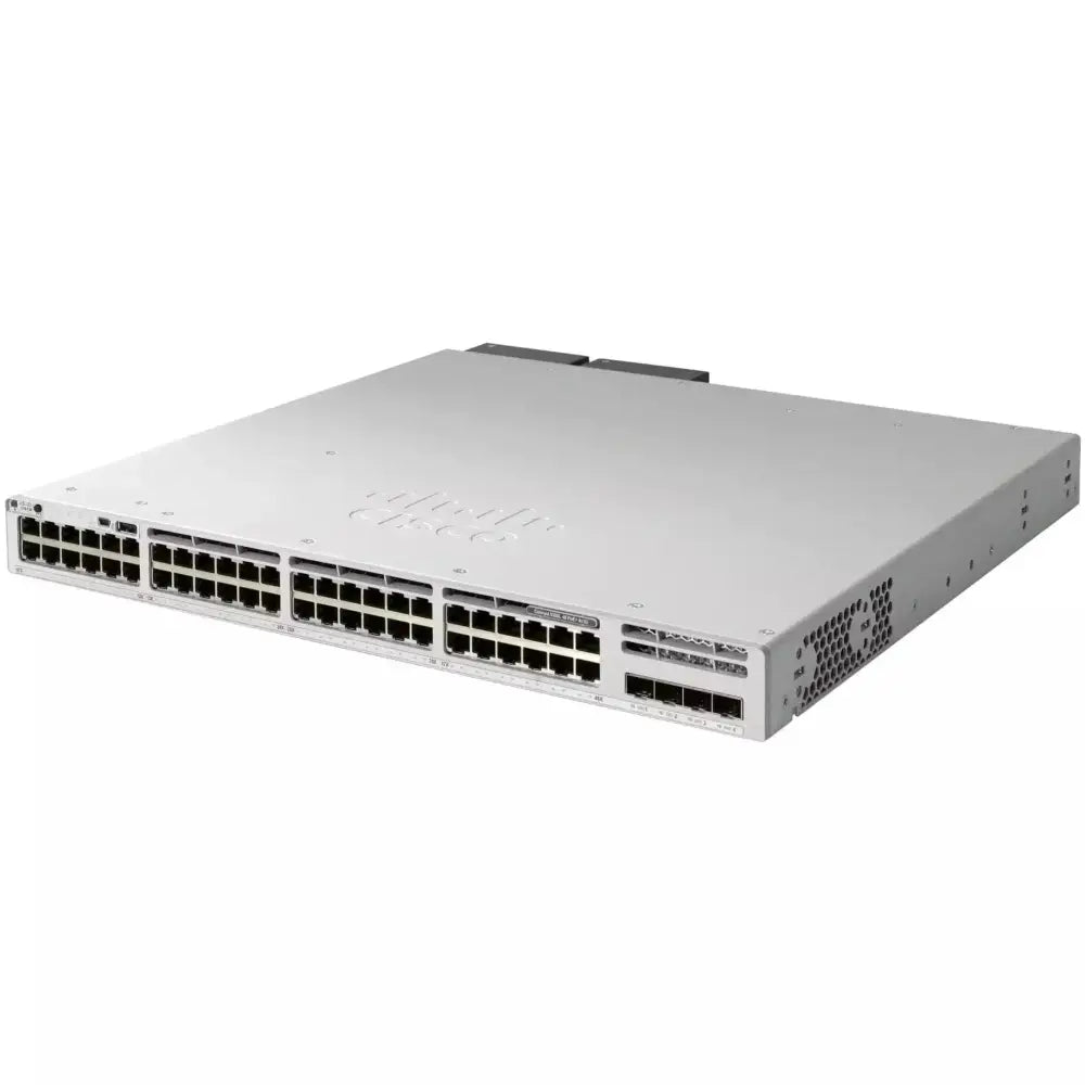 Cisco Catalyst 9300L 48-Port UPOE 12x mGig 2x 40G QSFP Managed Switch Network Advantage - C9300L-48UXG-2Q-A - Refurbished