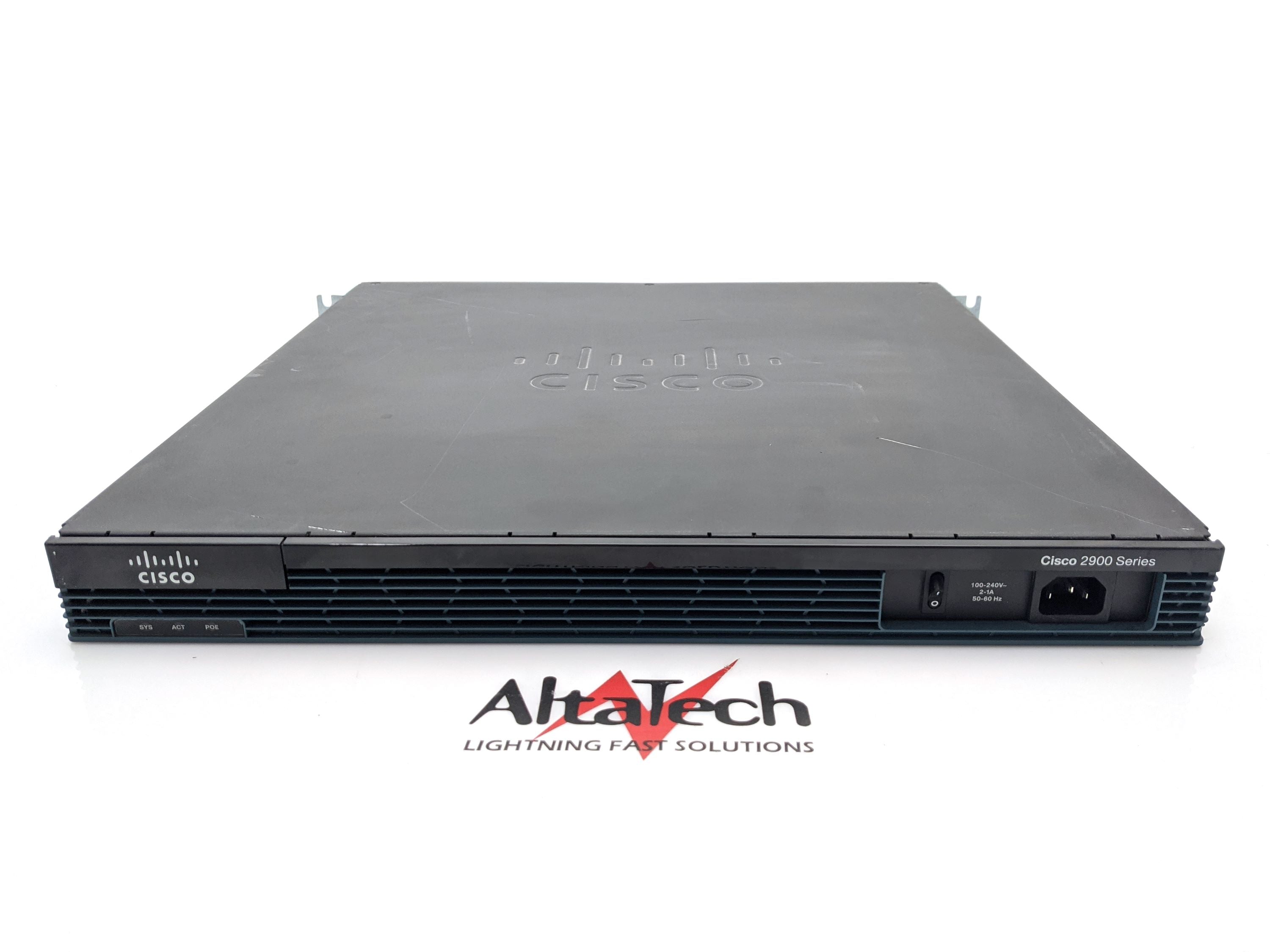 Cisco CISCO2901/K9 2901/K9 2x 1GBE RJ-45 Ethernet Integrated Service R