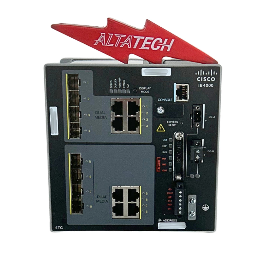 Cisco IE-4000-4TC4G-E Industrial Ethernet Switch 4000 Series 4 x Combo