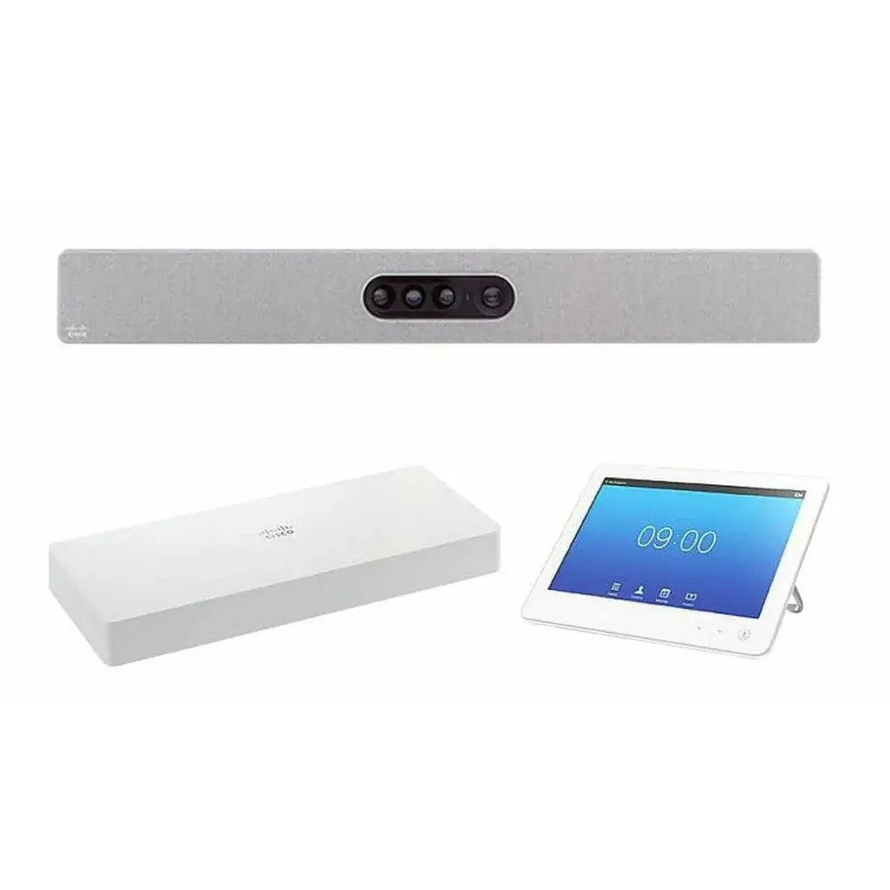 Cisco Webex Room Kit Plus CS-KITPLUS-K9 Video Conferencing Kit w/Codec Plus, Quad Camera & Room Navigator - Refurbished