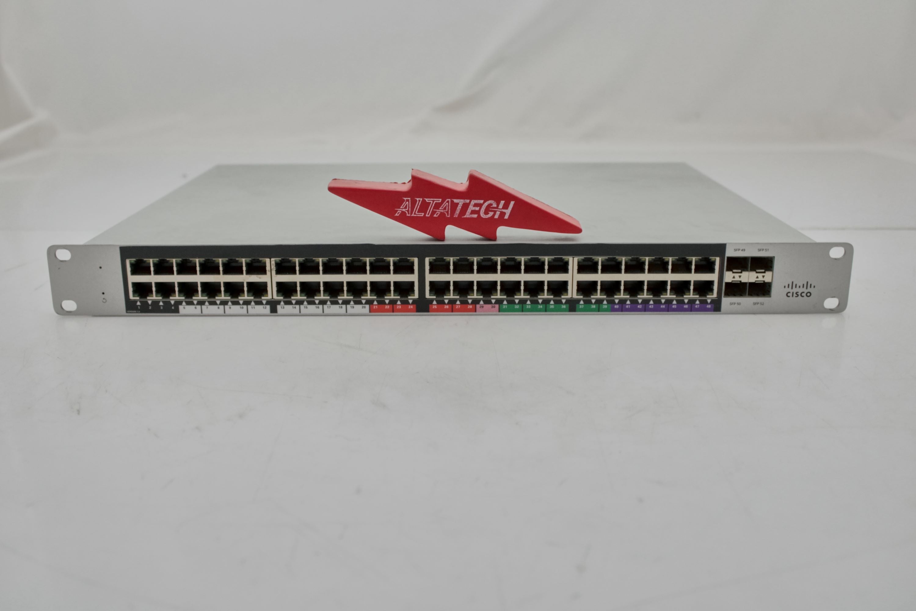 Cisco MS120-48FP UNCLAIMED Meraki PoE Switch